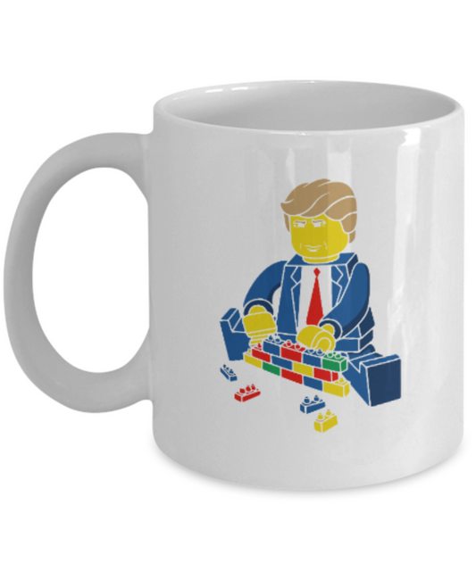 America USA Politics Lovers Mugs, Trump - White Coffee Mug Porcelain Tea Cup 11 oz - Great Gift