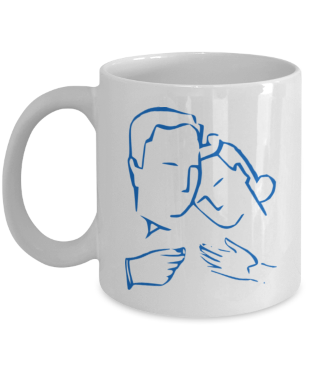 Family Coffee Cup - White Porcelain Coffee Cup,Premium 11 oz White coffee cup