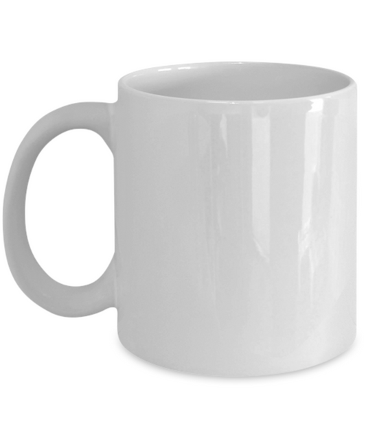 50th birthday gift mug, It's a crime to look this good at 50 - White Porcelain Coffee 11 oz