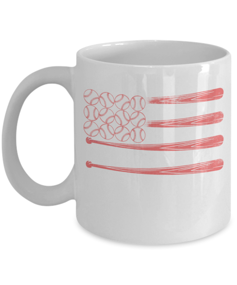 Baseball Lovers Mugs , There is no place like home - White Coffee Mug Porcelain Tea Cup 11 oz - Great Gift