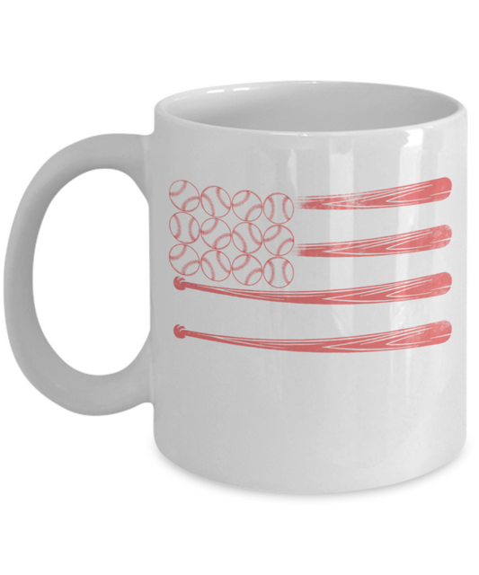 Baseball Lovers Mugs , There is no place like home - White Coffee Mug Porcelain Tea Cup 11 oz - Great Gift