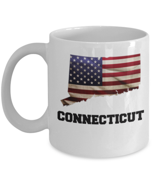 I Love Connecticut Coffee Mugs Coffee mug sets - 11 Oz State Love Gift Idea Tea Cup Funny
