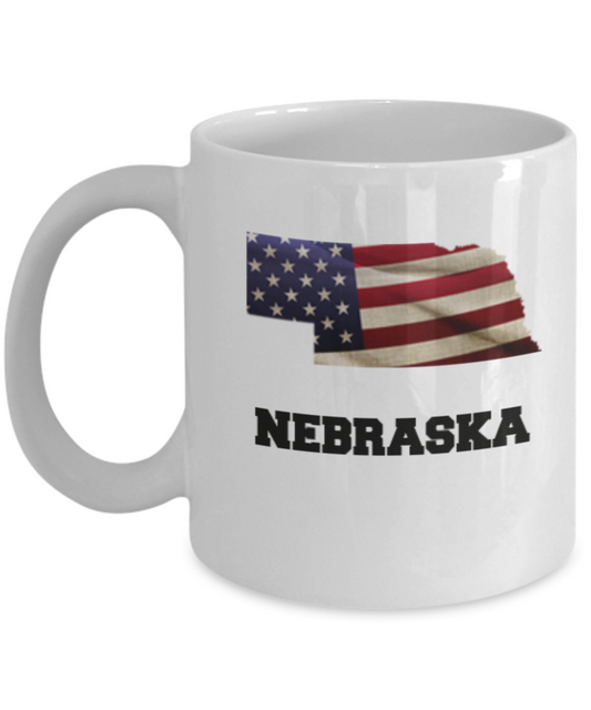 I Love Nebraska Coffee Mugs Coffee mug sets - 11 Oz State Love Gift Idea Tea Cup Funny