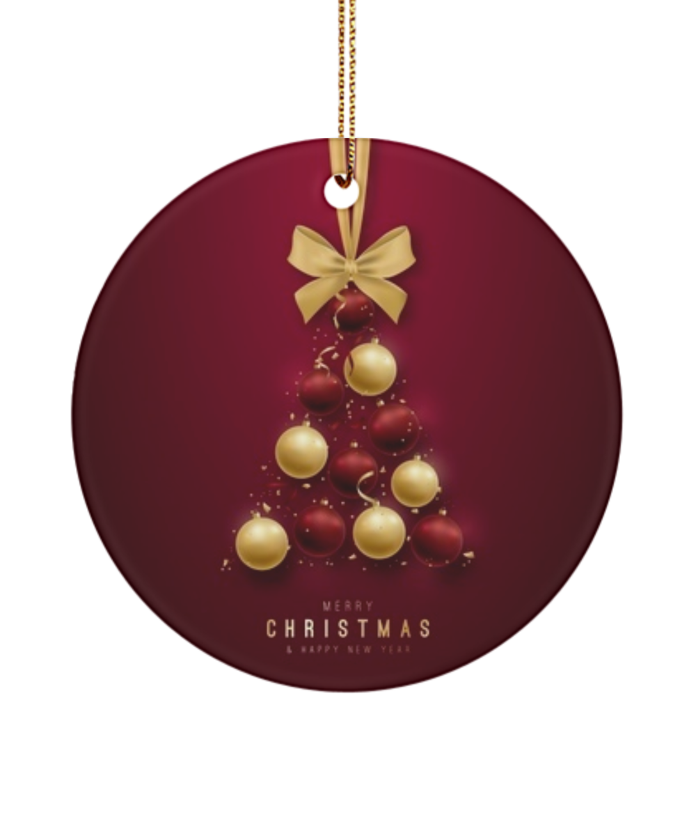 Star Ornament - Christmas Star Ornament, Ceramic Star Ornament, Tree Ornament, Decoration Ornament