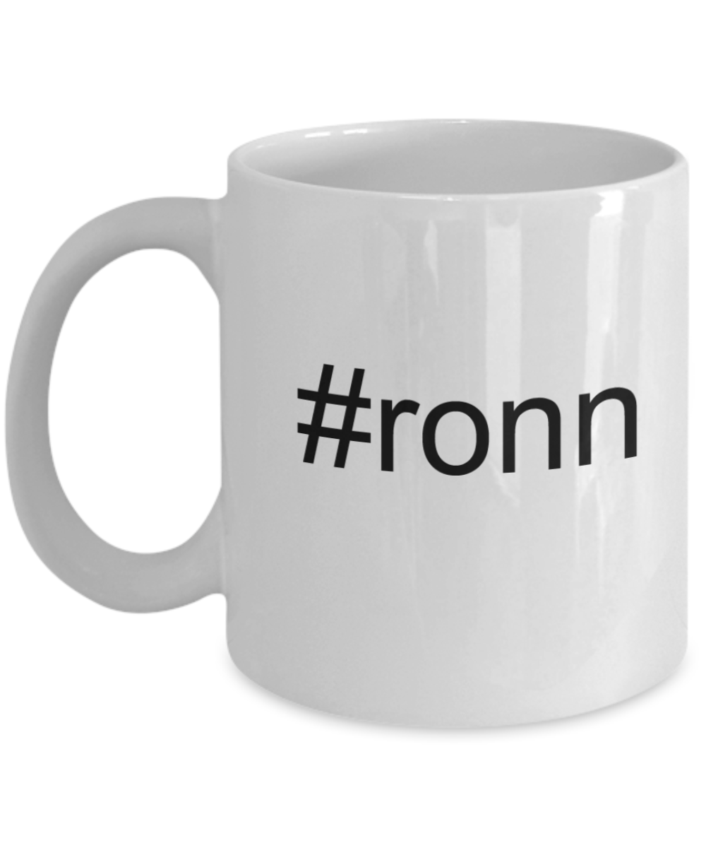 Write like a mother f mug, #ronn - White Porcelain Coffee 11 oz