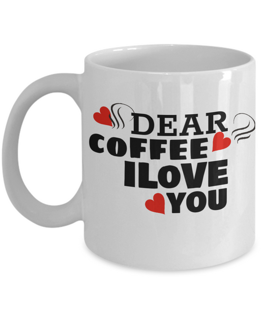 Love You A Latte Coffee Cup -Funny Hilarious coffee Drinking Mamas White coffee mugs 11 oz