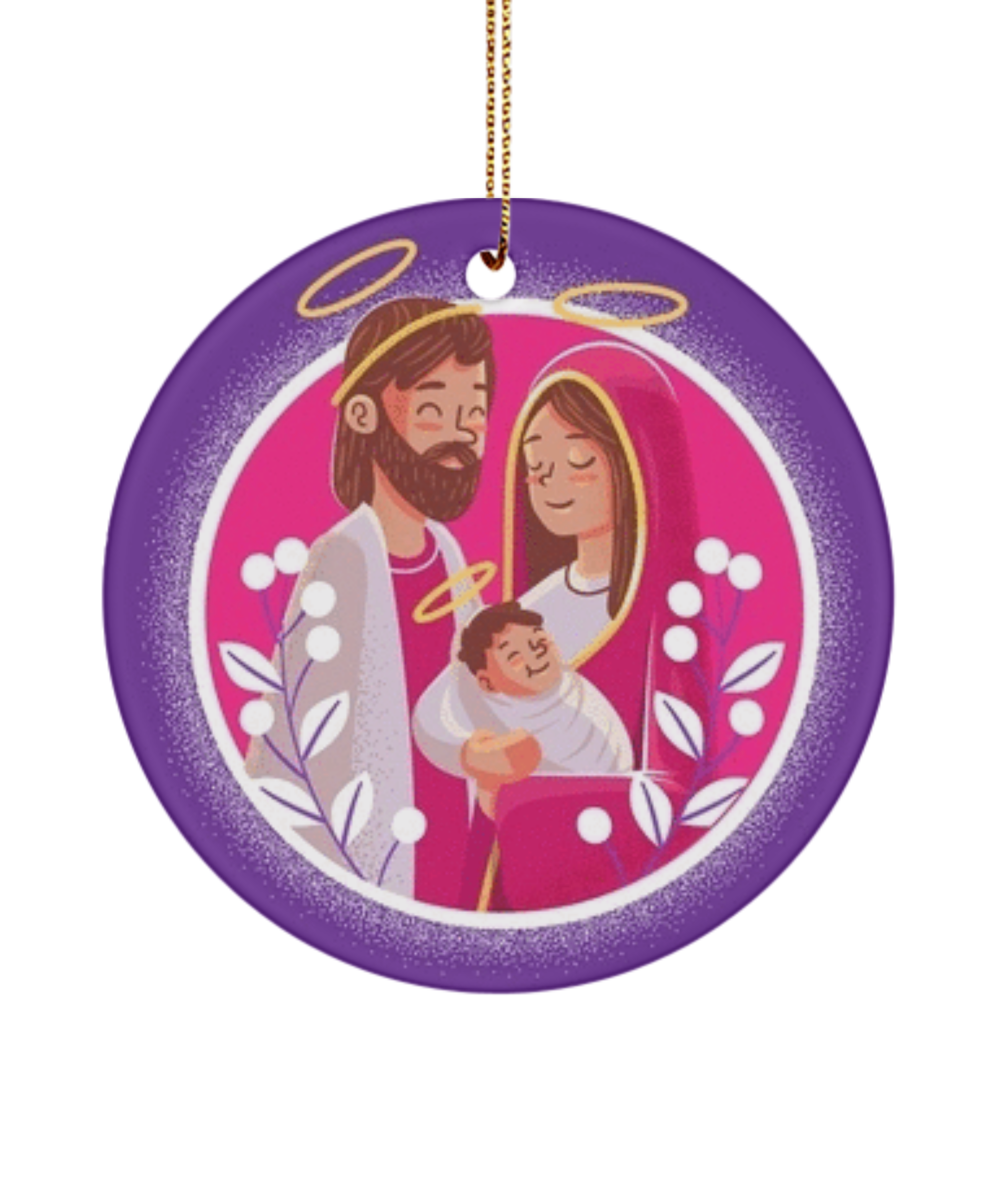 Ornament - gifts - holiday ornaments - jesus ornaments - Christmas Tree Ornament