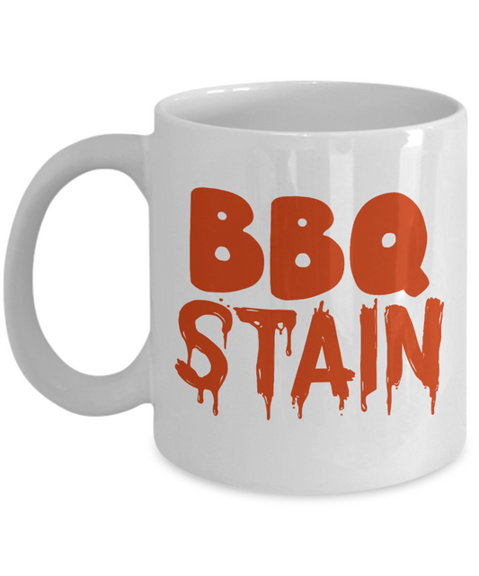 Grill Master Coffee Mug, BBQ Stain-White Porcelain Coffee Mug 11 oz for Bbq, Grilling,barbecue, grill, lover,master,dad,mom