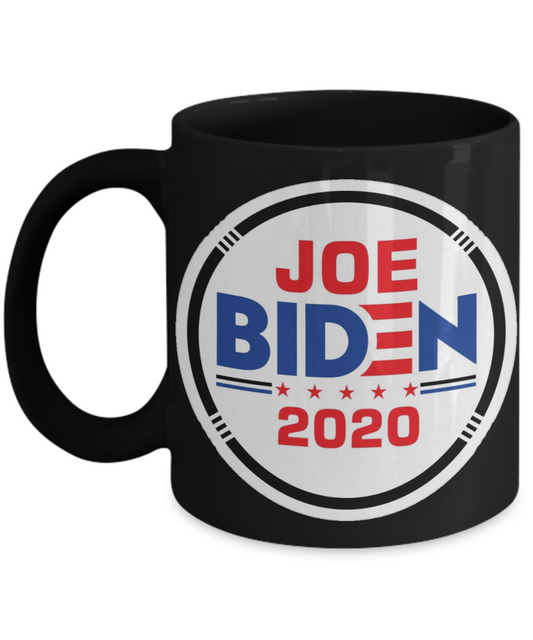 Joe Biden 2020 Black Coffee Mug -anti trump mug,democrat mug,Biden Harris,Kamala Harris mug,political mug,cup of joe,2020 election mug