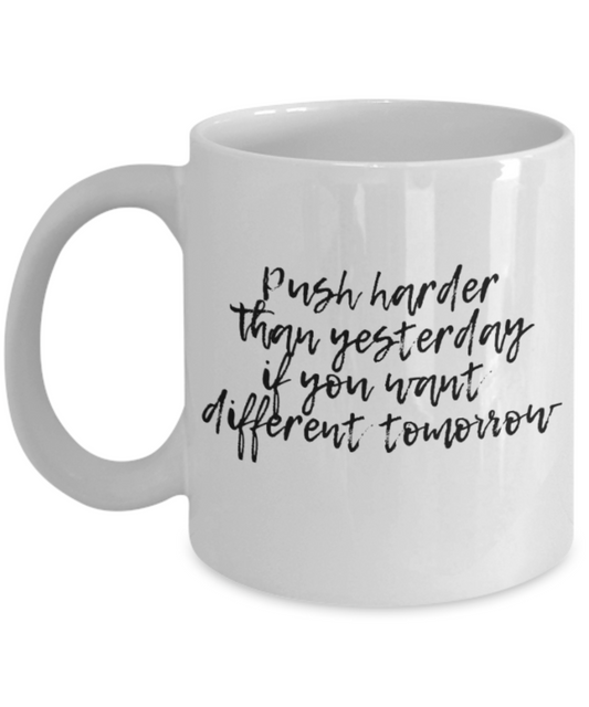 Positive mugs for women , No one is you and that is your superpower - White Coffee Mug Tea Cup 11 oz Gift
