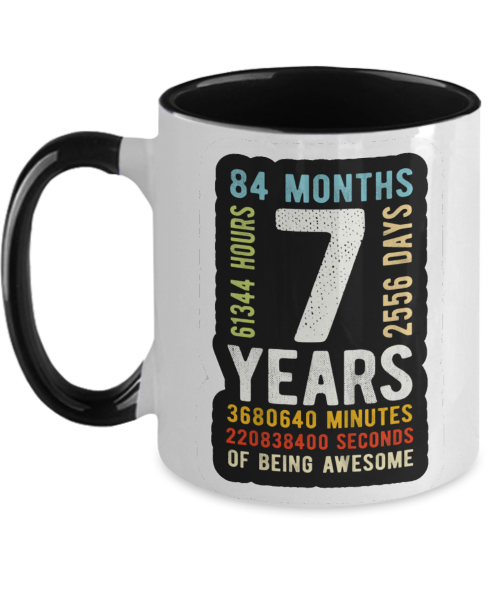 7th Birthday Mug Quarantine Birthday Gift Present Social Distancing Birthday Gift For Her Him Coffee Tea Cup