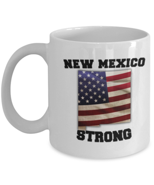 New Mexico State coffee mug - Porcelain White Funny Coffee White coffee mugs 11 oz