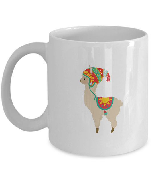 Lama sheep goat coffee mugs - Funny Christmas Gifts -  Birthday Gifts 11 oz