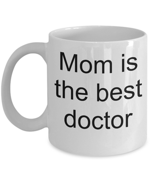 Aussie mom coffee mug - Mom is the Best Doctor - White Porcelain Coffee Cup,Premium 11 oz Funny Mugs White   coffee cup Gifts Ideas