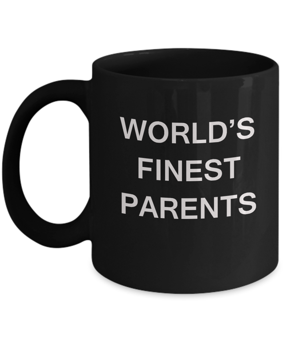 Funny Parents Father/Mother Mugs - World's Parents Niece Black coffee mugs 11 oz