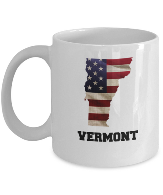 I Love Vermont Coffee Mugs Coffee mug sets - 11 Oz State Love Gift Idea Tea Cup Funny
