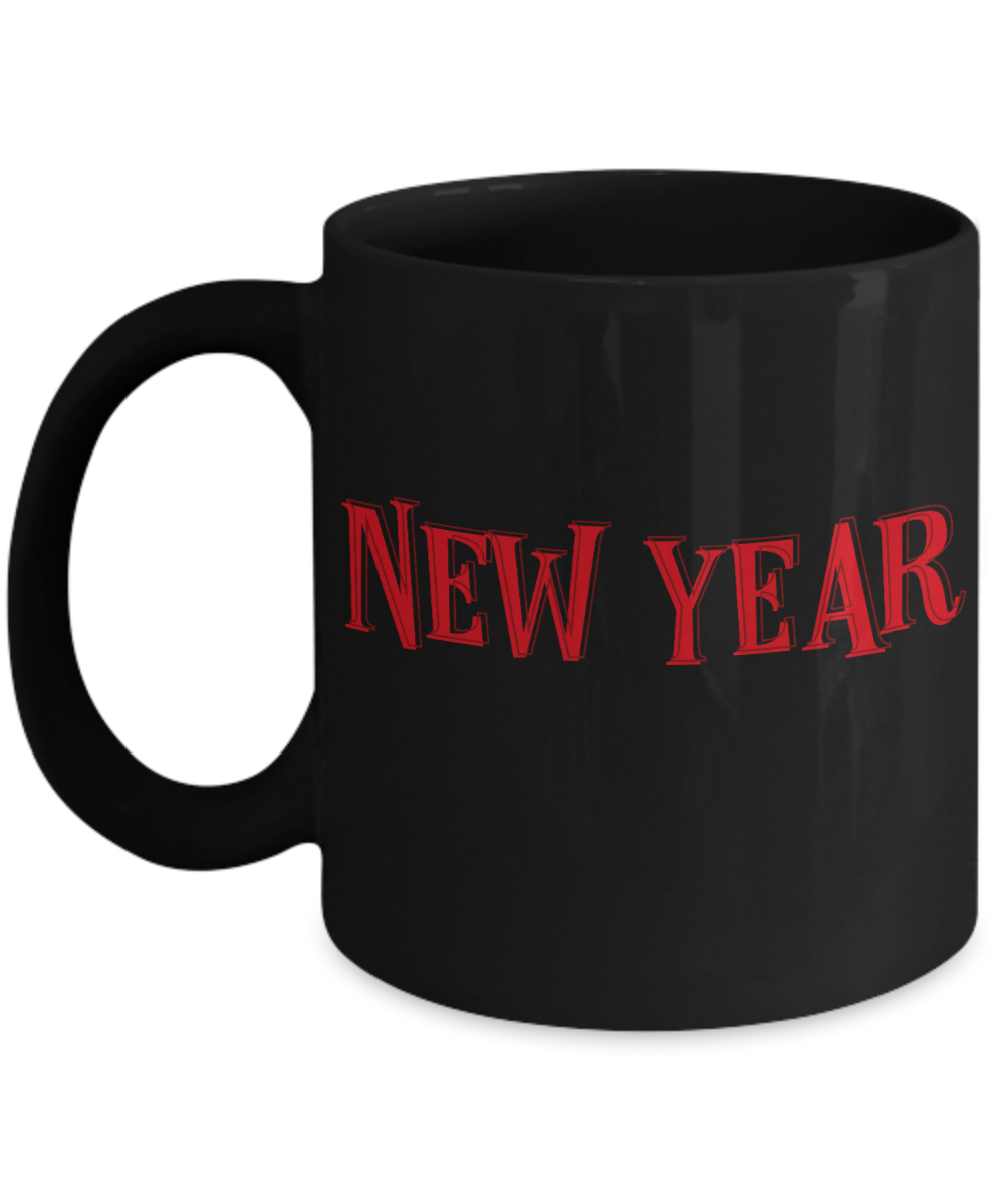 Knightmare before christmas mug - New Year - Funny Christmas Gifts Mugs, Christmas Gifts for family Ceramic Cup Black, Funny Mugs Gift Ideas 11 Oz