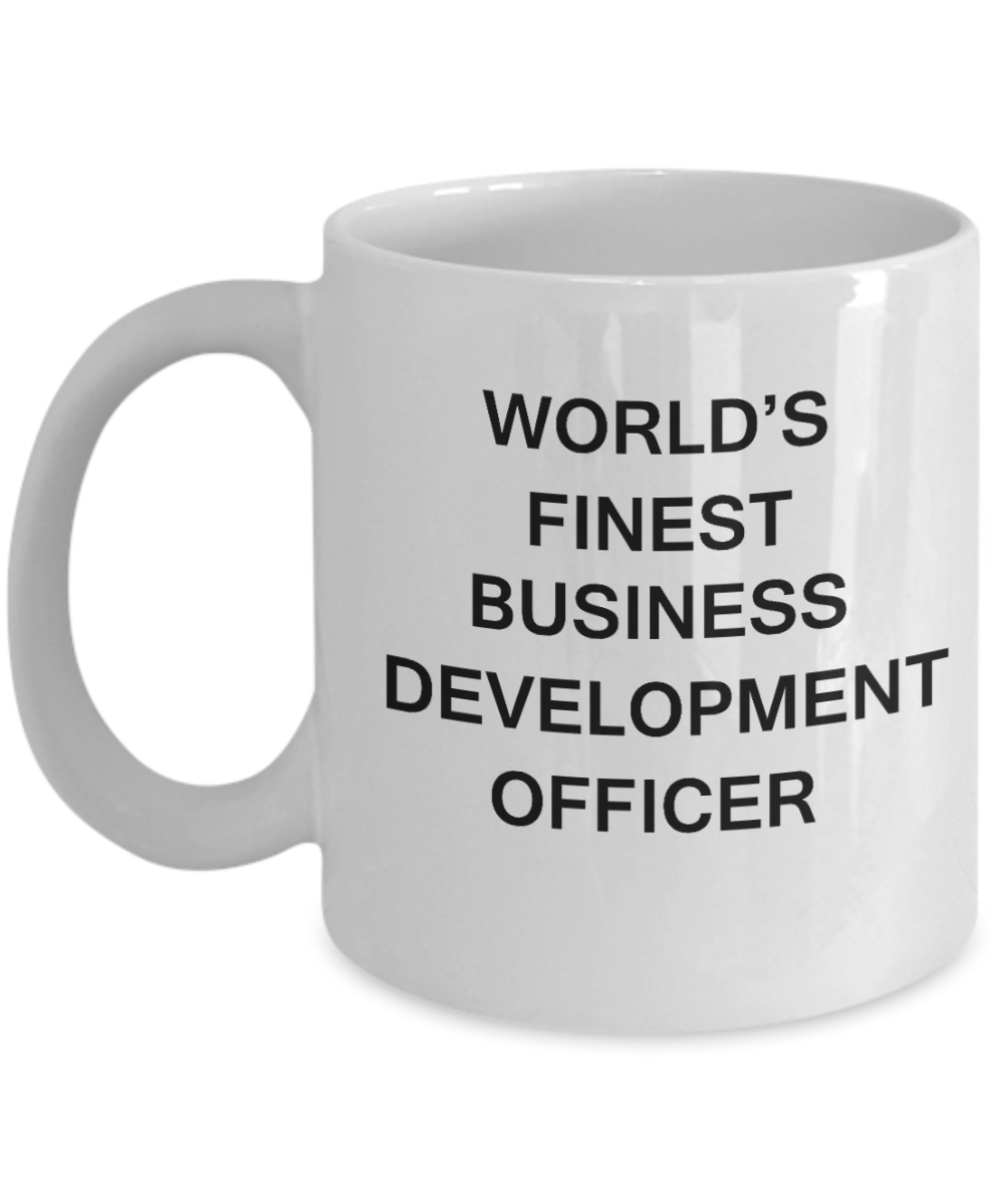 World's Finest Business development officer - White coffee mugs 11 oz