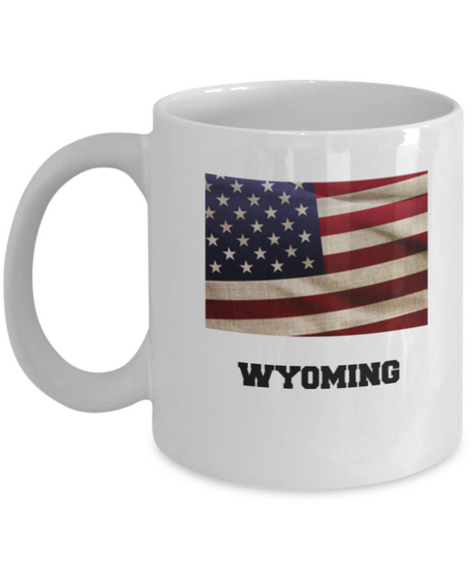 I Love Wyoming Coffee Mugs Coffee mug sets - 11 Oz State Love Gift Idea Tea Cup Funny