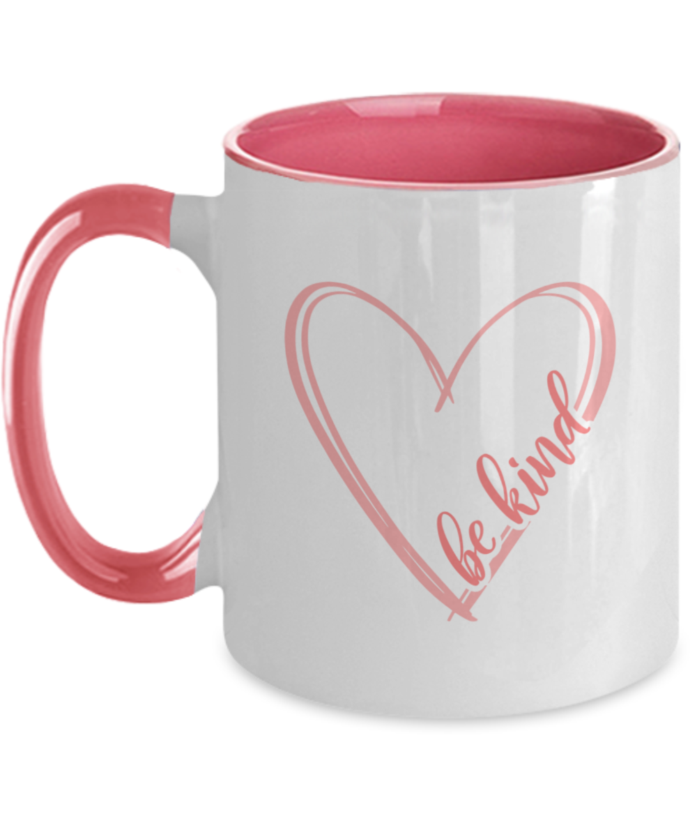Be kind coffee mug, bee kind mug, bee graphic mug, bee lover gift, positive mug, spiritual mug, kindness gift, cute mug for women