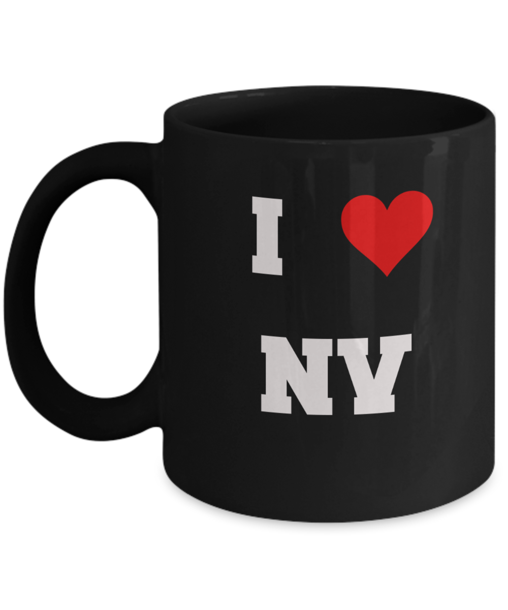 Nevada Mug, I Love Nevada NV Abbreviation USA States Ceramic Black Coffee Mug Tea Cup Gifts Mugs 11 oz Funny Mugs