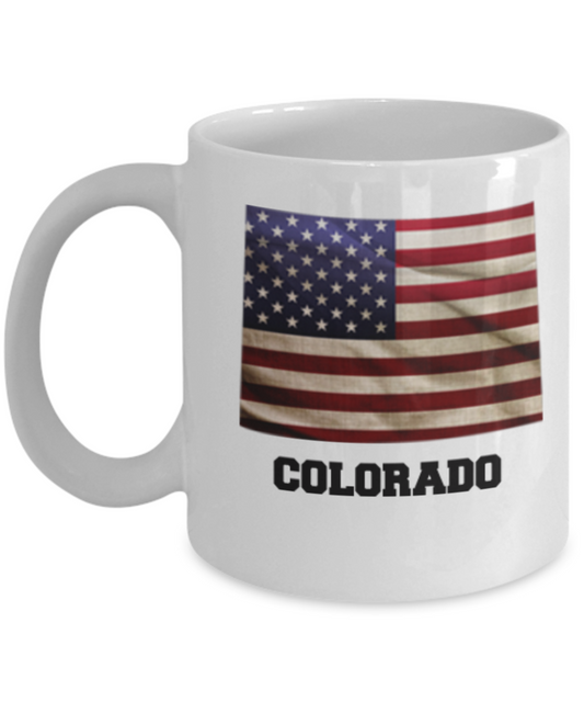I Love Colorado Coffee Mugs Coffee mug sets - 11 Oz State Love Gift Idea Tea Cup Funny