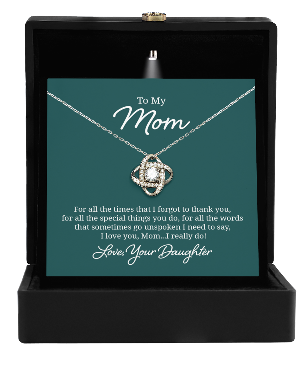 Mom gift Necklace, Birthday Gift for Mom, Mother Gift Necklace, Gift from Daughter, Mothers Day Gift necklace, Daughter Gift for mom