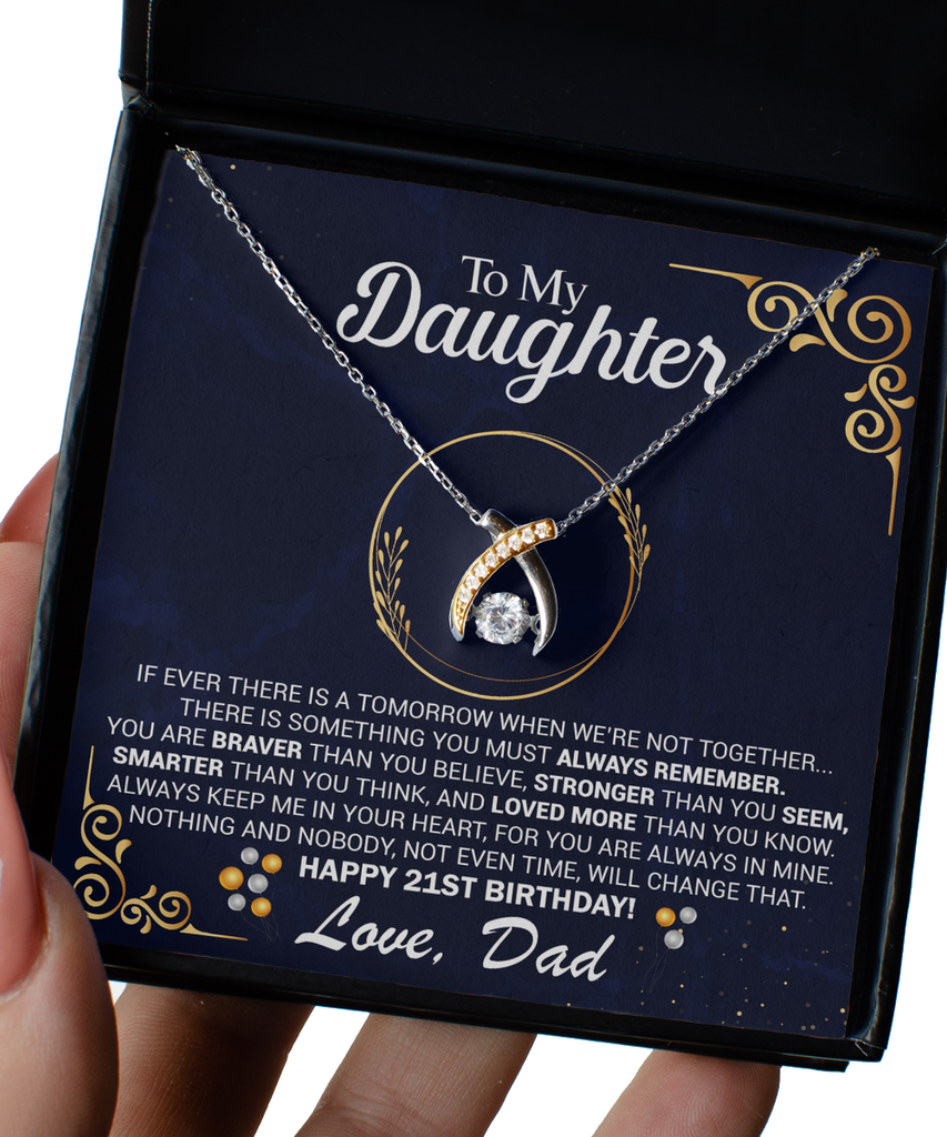 21st birthday card Daughter | Gift Boxed daughter birthday cards for 21st  birthdays | The Luxe Co – theluxeco.co.uk