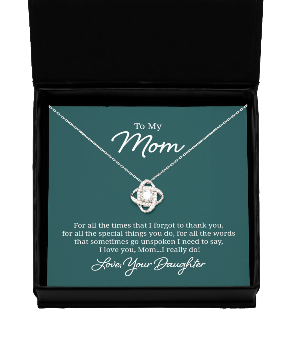 Mom gift Necklace, Birthday Gift for Mom, Mother Gift Necklace, Gift from Daughter, Mothers Day Gift necklace, Daughter Gift for mom