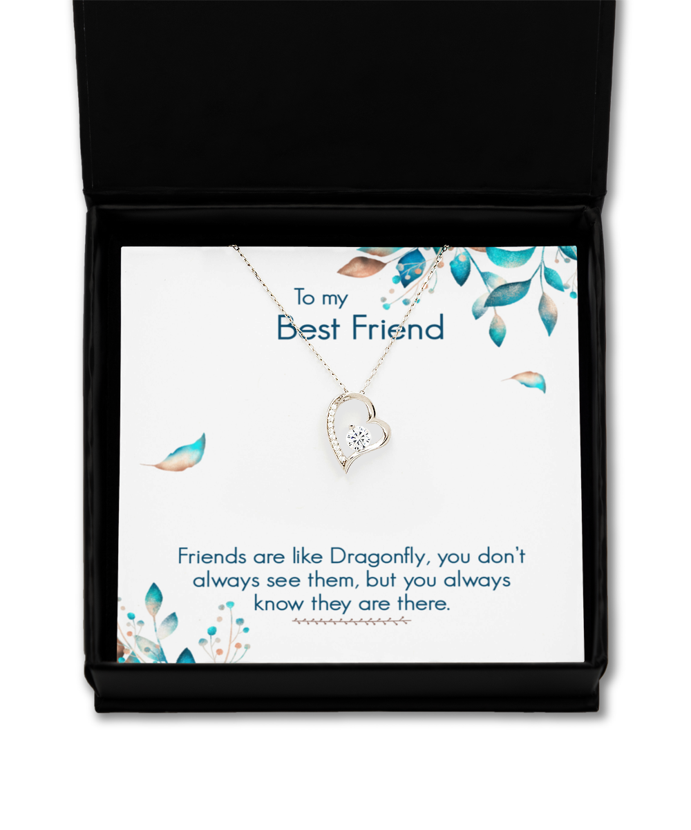 Best Friend Gift Necklace, Birthday Gift necklace For Best Friend, BFF Gift Necklace, Solitaire Crystal Necklace For Best Friend