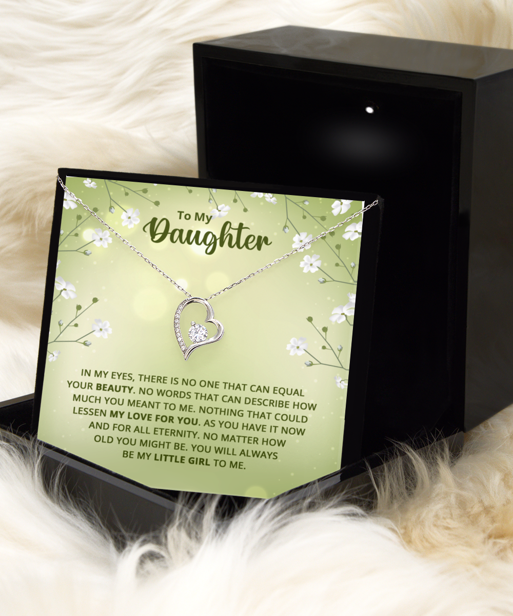 Daughter Gift Necklace, Birthday Gift Necklace For Daughter, Graduation Gift Necklace For Daughter, Gift From Mother, Father, Mom, Dad