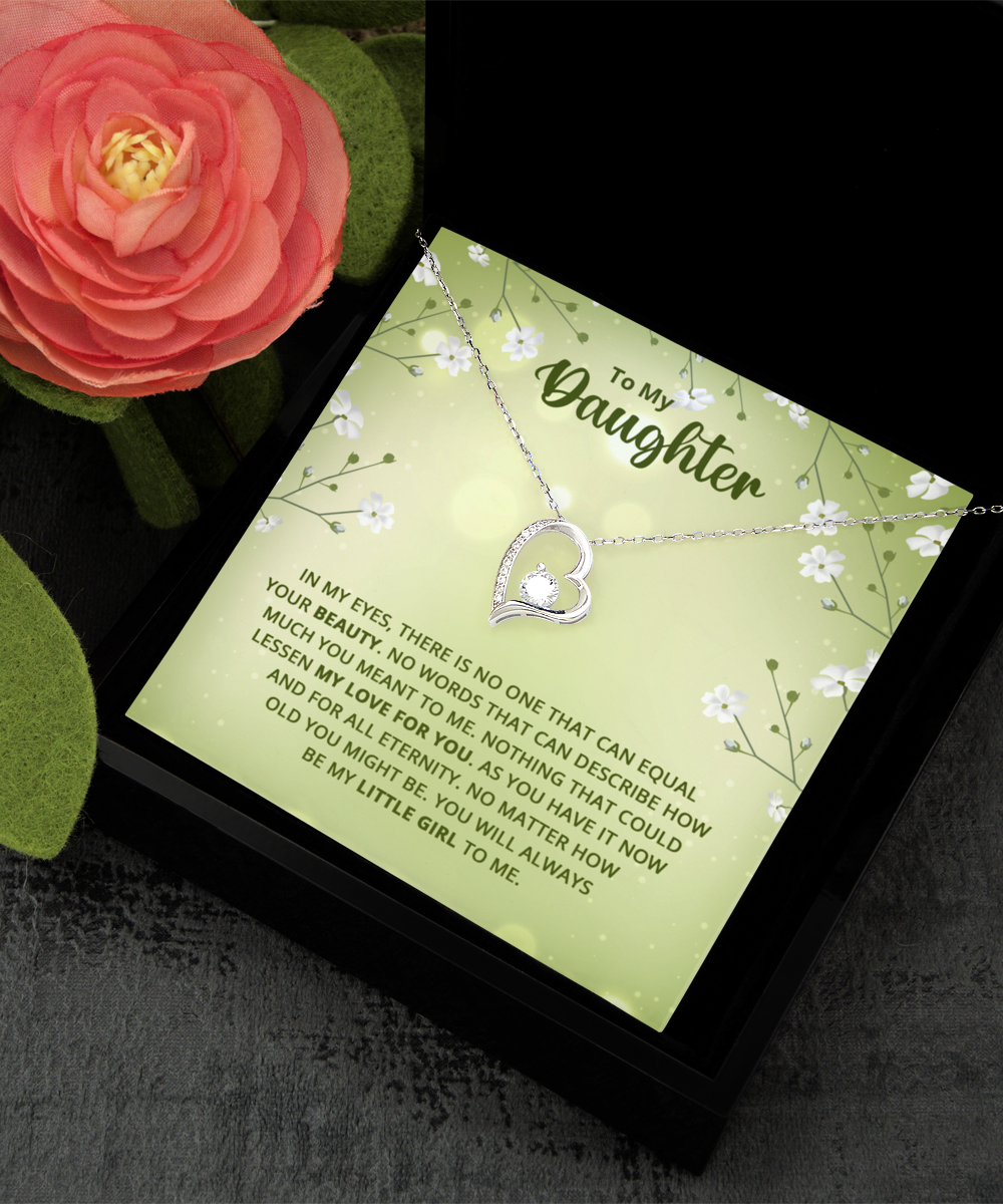 Daughter Gift Necklace, Birthday Gift Necklace For Daughter, Graduation Gift Necklace For Daughter, Gift From Mother, Father, Mom, Dad