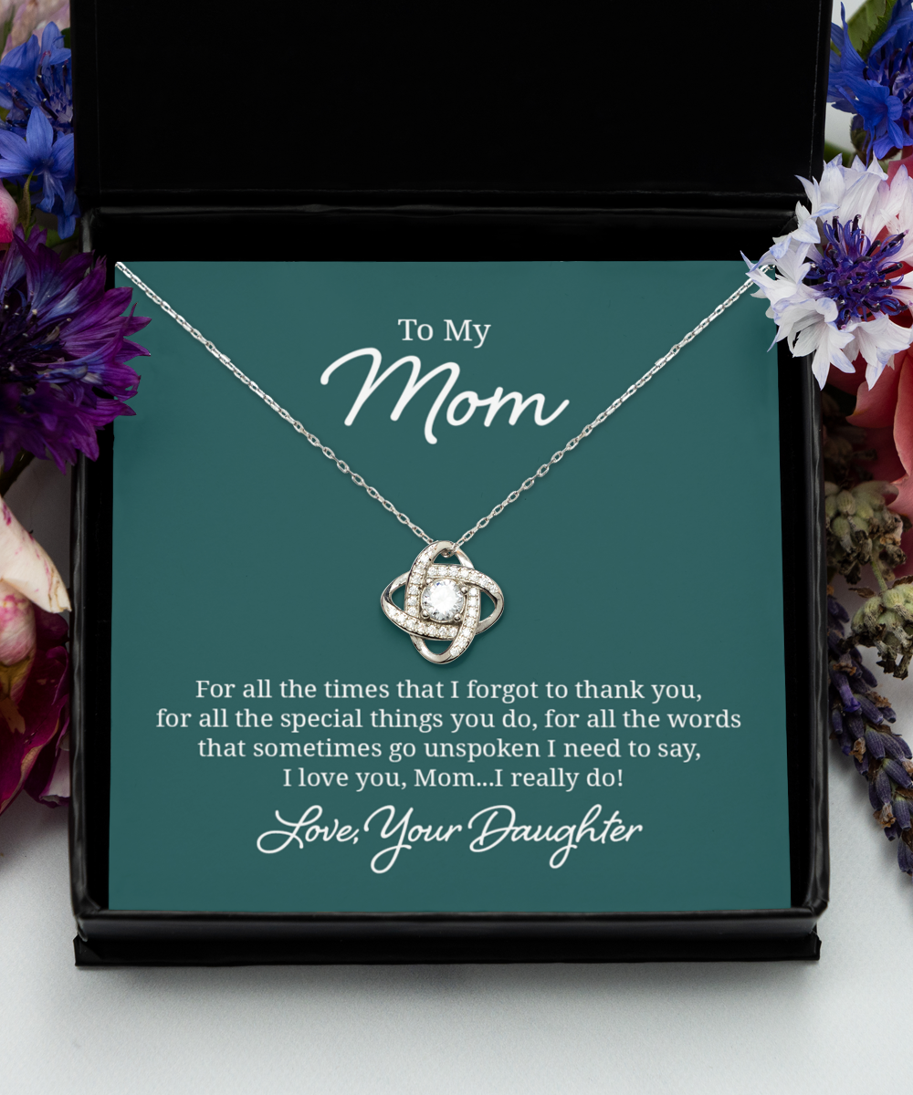 Mom gift Necklace, Birthday Gift for Mom, Mother Gift Necklace, Gift from Daughter, Mothers Day Gift necklace, Daughter Gift for mom