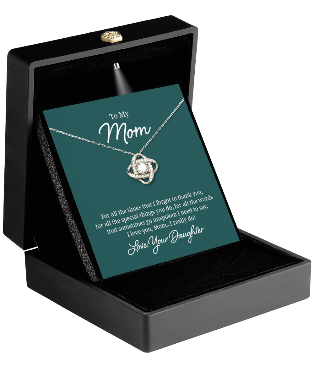 Mom gift Necklace, Birthday Gift for Mom, Mother Gift Necklace, Gift from Daughter, Mothers Day Gift necklace, Daughter Gift for mom