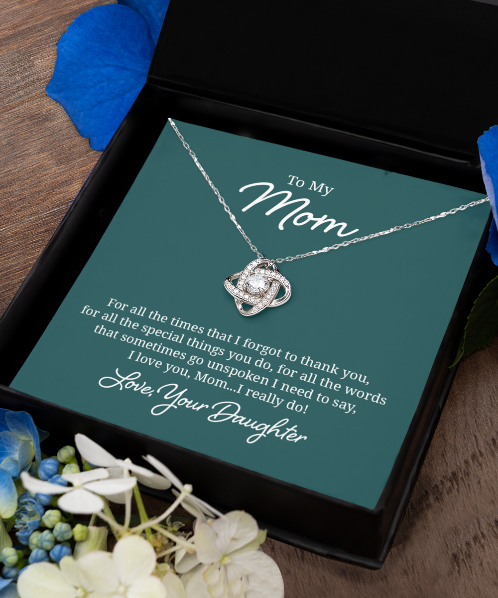 Mom gift Necklace, Birthday Gift for Mom, Mother Gift Necklace, Gift from Daughter, Mothers Day Gift necklace, Daughter Gift for mom