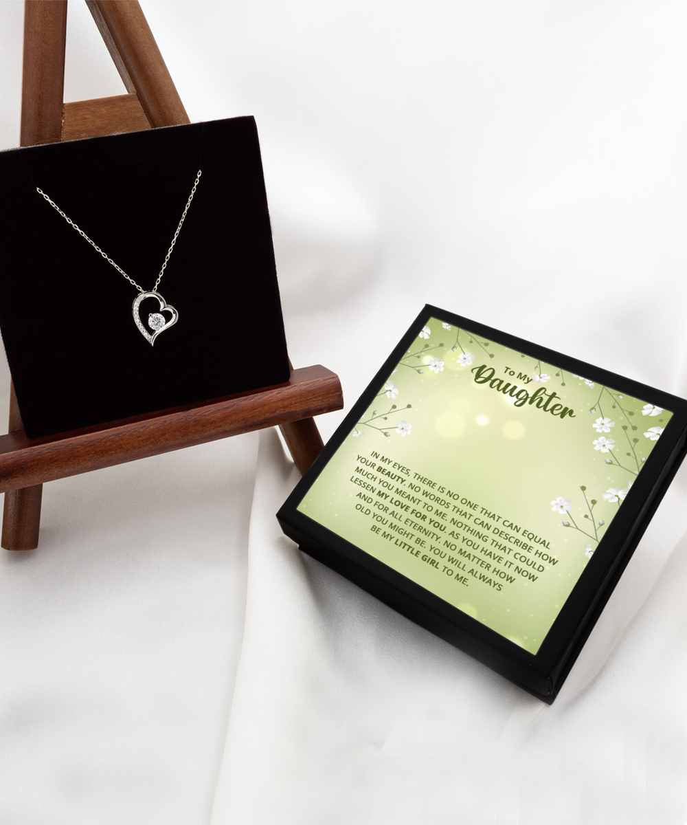 Daughter Gift Necklace, Birthday Gift Necklace For Daughter, Graduation Gift Necklace For Daughter, Gift From Mother, Father, Mom, Dad